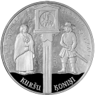 Sudraba monēta "Kuršu ķoniņi"