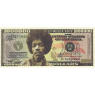 Miljons dolāru banknote "Džimijs Hendrikss" (“Jimi Hendrix”)