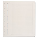 Leuchtturm LIGHTHOUSE Blank album pages PRIMUS A, light grey with background grid (304004)