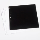 Leuchtturm plastic sheets ENCAP, interleaves, black (304817)