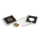 Leuchtturm Square coin capsules QUADRUM,  inner diameter 15 mm (306616)