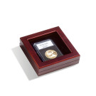 Leuchtturm Small coin box VOLTERRA, certified coin (glass) (307925)