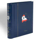 Leuchtturm LIGHTHOUSE SF-Illustrated album PERFECT DP, classic design BERLIN 1948-1990, blue (308978)