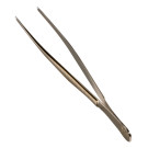 Leuchtturm Stamp tong 31, deluxe, 12 cm. Straight and pointed shape. (310162)
