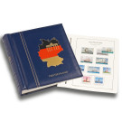 Leuchtturm LIGHTHOUSE SF-Illustrated album PERFECT DP, classic design GERMANY 1949-1979, blue (324495)