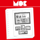 Leuchtturm MOC SF Illustrated album pages Upper Volta Pre-independence 1920-1931 (337071)