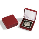 Leuchtturm Single coin box NOBILE, for 1QUADRUM, 50x50 mm, red (344958)