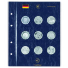Leuchtturm coin sheets VISTA, for German10/20/25-Euro commemorative coins (353747)