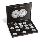 Leuchtturm VOLTERRA presentation case for 20 “Australian Kangaroo” 1 oz silver coins in capsules (355190)