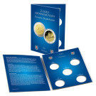 Leuchtturm Coin card for 5 German 2-euro  commemorative coins from Thuringia (2022) (361518)