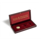 Leuchtturm VOLTERRA coin etui for 3 German 100-euro gold coins „pillars of democracy“ in capsules (363141)