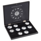 Leuchtturm VOLTERRA presentation case for 12 “Lunar III” silver coins in capsules (364640)