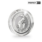 Leuchtturm ULTRA coin capsules Perfect Fit for 2 oz. Queen's Beasts Silver (38,61 mm), pack of 10 (364945)