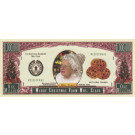 Piemiņas banknote "Merry Christmas From Mrs. Claus"