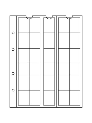 Lapa NUMIS NH30 (Numis 25), 323463, komplekts 5 lapas