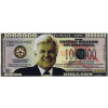 Miljons dolāru banknote "Teds Kenedijs"