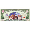 Dolāru banknote veltīta kaķiem "CRAZY FOR CATS"