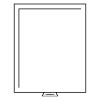 Leuchtturm Coin box without compartments210x270 mm, smoke coloured (314034)
