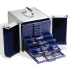 Leuchtturm Aluminium coin case CARGO S 10 for 10 coin boxes SMART (315842)