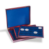 Leuchtturm Presentation Case VOLTERRA TRIO de Luxe, each for 20 Coins in capsules up to 41 mm Ø (318214)