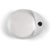 Leuchtturm Bright-field magnifier with LED illumination and 10x magnification, rechargeable (360165)