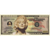 Miljons dolāru banknote "Marilyn Monroe"