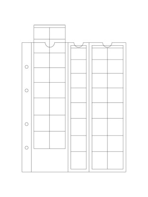 Lapa OPTIMA M40 (Eiro monētu komplektiem), 308740 (Monētu aksesuāri)