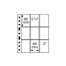 GRANDE sheet 3/3C, clear, 323456, pack of 5 sheets