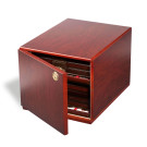Leuchtturm coin Drawer Cabinet for 10 standard coin Drawers, Mahogany colorede (silk-mat) (301415)