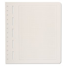 Leuchtturm LIGHTHOUSE Blank album pages PRIMUS A, light grey with background grid (304004)