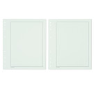 Leuchtturm MOC Blank sheets with black borderline (308623)