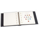 Leuchtturm LIGHTHOUSE ring binder EXCELLNT DE, in classic design with slipcase, black (333439)