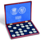 Leuchtturm VOLTERRA UNO presentation case for 30 German 20-euro commemorative coins in capsules (350494)