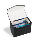 Leuchtturm LOGIK Mini archive box C6, black (359415)