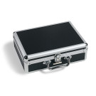 Leuchtturm Coin case CARGO S6 for 144 2-euro coins in capsules, black / silver (360209)