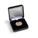 Leuchtturm Coin etui NOBILE for 1x 2-euro coin in capsule, black (361103)