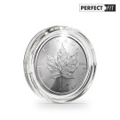 Leuchtturm ULTRA coin capsules Perfect Fit for 1 oz. Maple Leaf Silver  (38,00 mm), pack of 10 (365297)