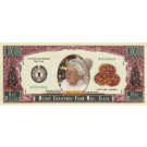 Piemiņas banknote Merry Christmas From Mrs. Claus