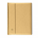 Gold Stock Book with padded cover, 358058