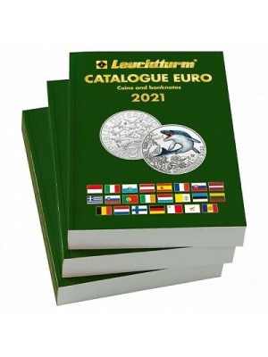Katalogs Eiro monētas un banknotes 2021 (angļu) 363232