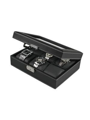 Elegant wooden watch case, SAFE 217-1
