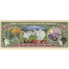 Easter million dollar banknote "Easter Bunny Money"