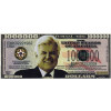 Million dollar banknote "Teddy Kennedy"