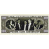 Million dollar banknote "Teddy Kennedy"
