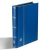 Stock Book LS2/16BL, 32 black pages, non-padded cover, blue, 339365