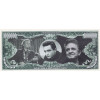 The million dollar banknote "THE MAN IN BLACK", dedicated to Johnny Cash