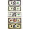  Million dollar banknotes set 5 in 1 - New Dollar set