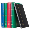 Leuchtturm Stockbook BASIC, DIN A4, 64 white pages, non-padded cover, red (316445)