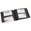 Leuchtturm Album for 200 FDCs or letters in C6 format, incl. slipcase, blue (333112)