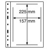 Leuchtturm Plastic pockets OPTIMA, 1-waydivision for German First Dayof Issue cards, clear (338227)